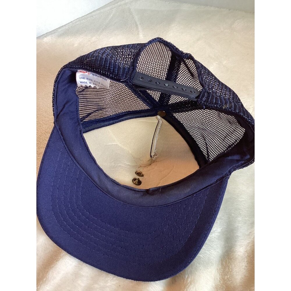 Vintage Platoon Leader 2D BN Truckers Cap RARE YR Headwear SnapBack With Pin - Picture 4 of 5